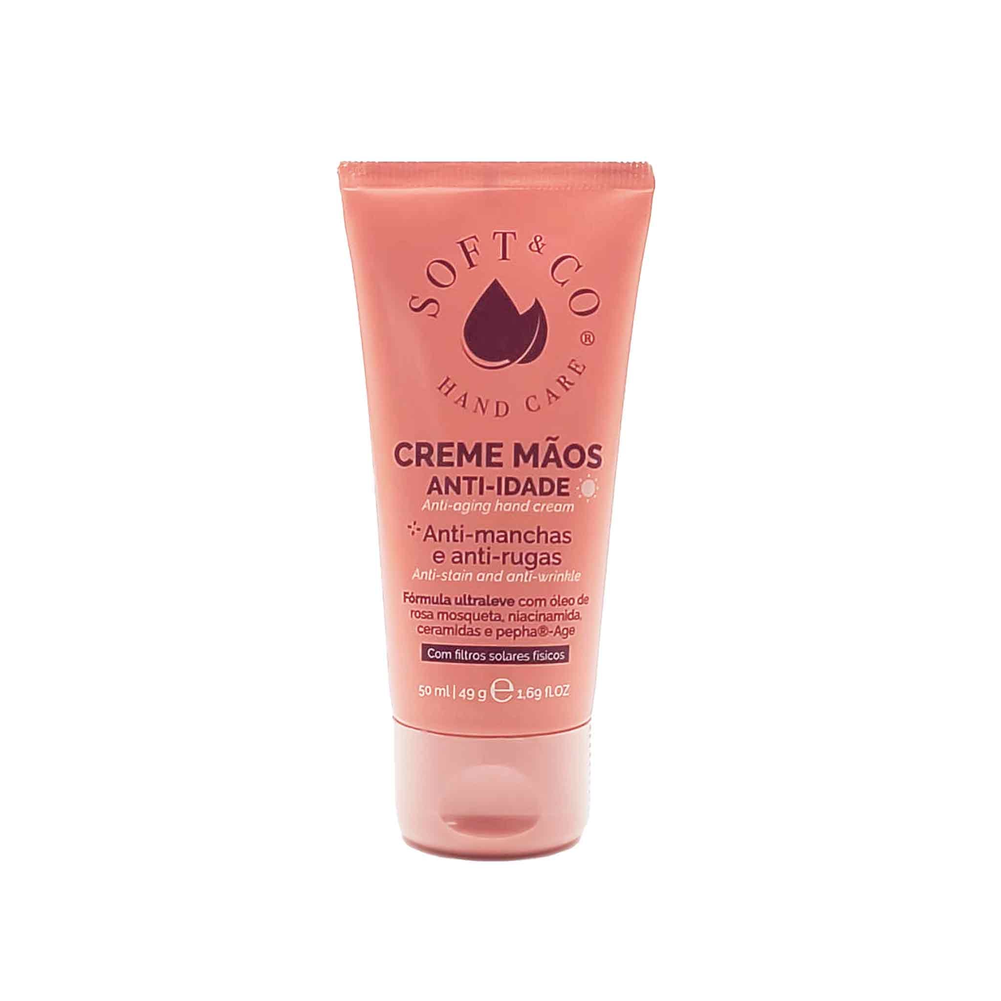 Creme de Mãos Anti-Idade, Manchas e Rugas