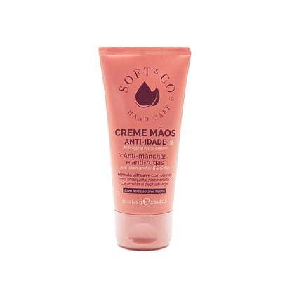 Creme de Mãos Anti-Idade, Manchas e Rugas